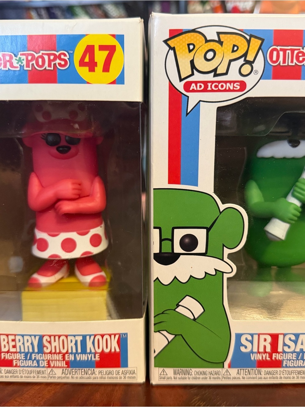Funko Pop! Ad Icon Bundle Strawberry Short Kook & Sir Issac Lime #47 & #49